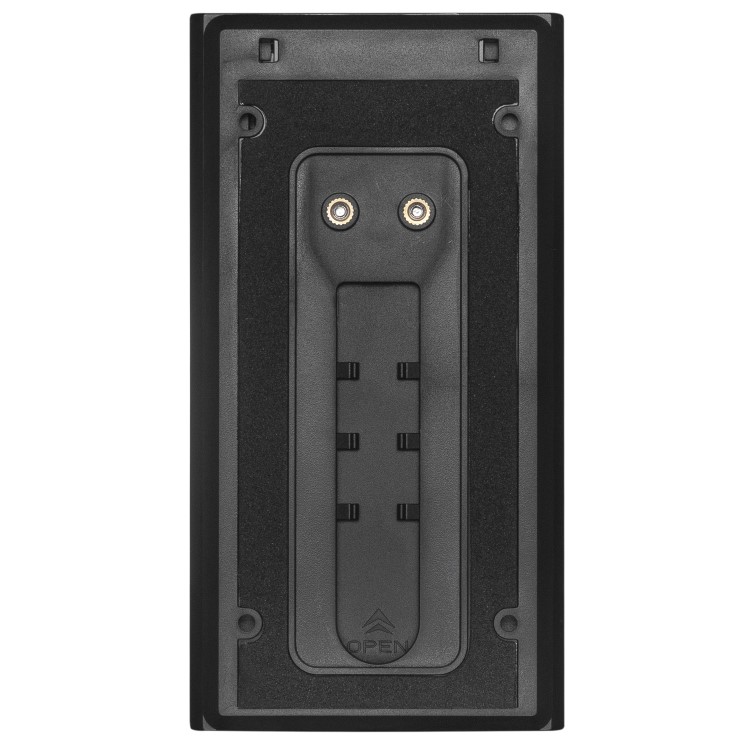 electriQ 1080p HD Wireless Video Doorbell Camera Gen 2 with Intercom & Chime - Black