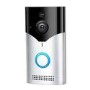 electriQ 720p HD Wireless Video Doorbell Camera Gen 1 with Intercom & Chime - Silver