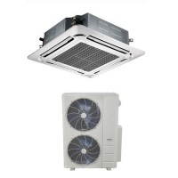 GRADE A1 - Super Slim 48000 BTU 14kW Toshiba GMCC Powered 4-Way Cassette Inverter Air Conditioner with Heat Pump
