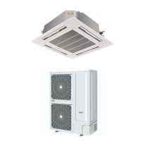 electriQ 60000 BTU Ceiling Cassette Air Conditioner with Heating Function