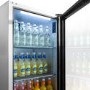 electriQ Single Door Outdoor Bottle Cooler - 118 Ltr Stainless Steel