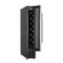 Refurbished electriQ eiQ15WINESS Freestanding 7 Bottle Under Counter Wine Cooler Stainless Steel