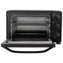 electriQ 23L Mini Oven with Air Fryer Function - Black