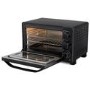 electriQ 23L Mini Oven with Air Fryer Function - Black