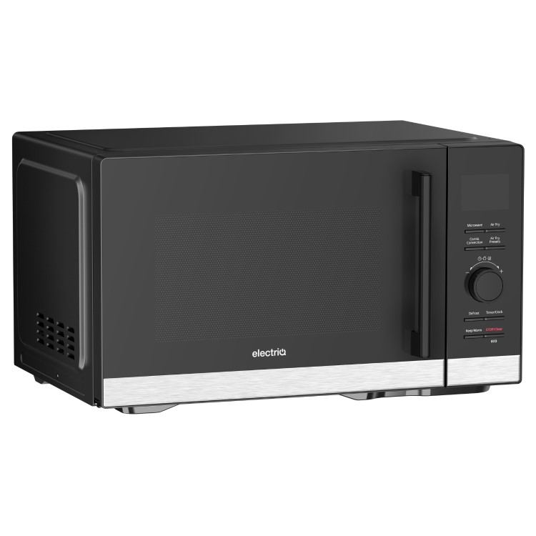 Refurbished electriQ eiQ26AIRMW 26L 900W Combination Microwave Oven & Air Fryer Black