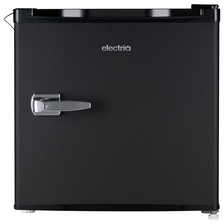 Refurbished electriQ eiQ30TTFFBLK 30 Litre Table Top Drinks Fridge with Convertible Freezer Black