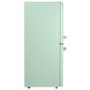 electriQ 153 Litre 60/40 Retro Freestanding Fridge Freezer - Mint Green Total No Frost
