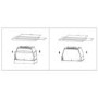 electriQ 52cm Canopy Cooker Hood - Black
