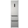 Refurbished electriQ eiQ54MDFFINOX Freestanding 282 Litre Frost Free Fridge Freezer Stainless Steel