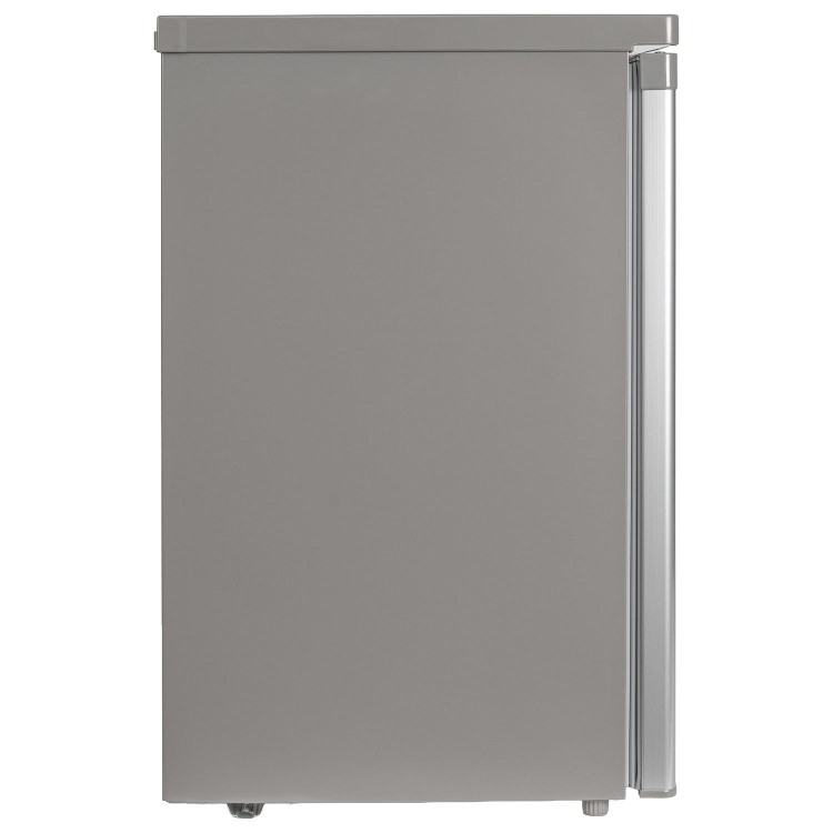electriQ 91 Litre Freestanding Under Counter Freezer - Silver