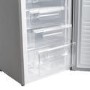 electriQ 91 Litre Freestanding Under Counter Freezer - Silver