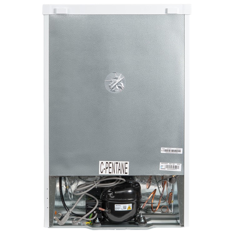 electriQ 91 Litre Freestanding Under Counter Freezer - White