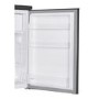 electriQ 109 Litre Freestanding Under Counter Fridge with Ice Box - Silver