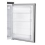 electriQ 127 Litre Freestanding Under Counter Larder Fridge - Silver