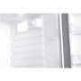 electriQ 127 Litre Freestanding Under Counter Larder Fridge - Silver