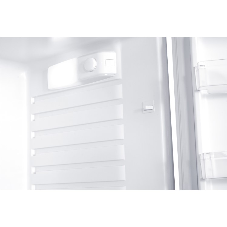 electriQ 127 Litre Freestanding Under Counter Larder Fridge - White