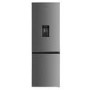 electriQ 291 Litre 60/40 Freestanding Fridge Freeze - Total No Frost in Stainless Steel