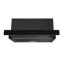 electriQ 60cm Telescopic Canopy Cooker Hood – Black