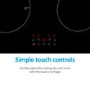 electriQ 60cm 4 Zone Induction Hob