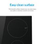 GRADE A1 - electriQ 60cm 4 Zone Induction Touch Control Hob
