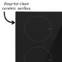 GRADE A1 - electriQ 60cm 4 Zone Induction Touch Control Hob