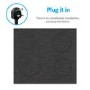 Refurbished electriQ eiQ60INDTPREM 60cm 4 Zone Plug In Induction Hob Grey Painted