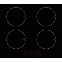 GRADE A1 - electriQ 60cm 4 Zone 13amp Touch Control Induction Hob - Plug in and go !  