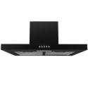 eiQ60SLIMBK electriQ 60cm Slimline Chimney Hood - Black