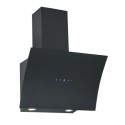 eiQ60TOUCHACURVBL electriQ 60cm Curved Angled Hood with Touch Control - Black