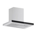 A1/eiQ60TOUCHSLIMA Refurbished electriQ 60cm Slimline Chimney Cooker Hood - Stainless Steel