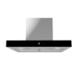 electriQ 60cm Slimline Touch Control Cooker Hood - Stainless Steel