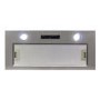 GRADE A1 - electriQ 70cm Canopy Cooker Hood Kitchen Extractor Fan in Silver - 5 Year warranty