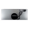electriQ 70cm Canopy Cooker Hood Kitchen Extractor Fan in Silver - 5 Year warranty