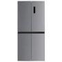 Refurbished electriQ eiQ804DFF 466 Litre Frost Free American Fridge Freezer Stainless Steel