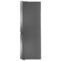 Refurbished electriQ 415 Litre Four Door American Fridge Freezer with Water Dispenser - Stainless Steel