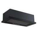 eiQ90CANTABL electriQ 90cm Telescopic Cooker Hood with Auto Opening - Black
