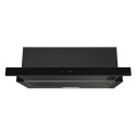 A1/A1/eiQ90CANTEBL Refurbished electriQ 90cm Telescopic Canopy Cooker Hood – Black