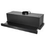 electriQ 90cm Telescopic Canopy Cooker Hood – Black