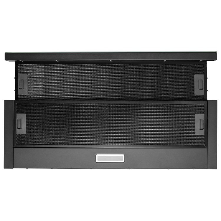 electriQ 90cm Telescopic Canopy Cooker Hood – Black