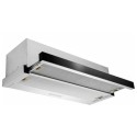eiQ90CANTESS electriQ 90cm Telescopic Canopy Cooker Hood – Stainless Steel