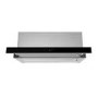 electriQ 90cm Telescopic Hood – Stainless Steel