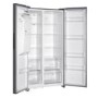 electriQ 513 Litre Side-by-Side American Fridge Freezer – Stainless Steel