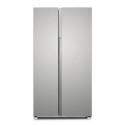 eiQ90SBSFF electriQ 525 Litre Side-by-Side American Fridge Freezer - Stainless steel