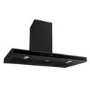 electriQ 90cm Slimline Chimney Cooker Hood - Black