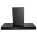 eiQ90TOUCHSLIMBKHE electriQ 90cm Slimline Chimney Hood with Hob to Hood Connection - Black
