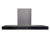 electriQ 90cm Slimline Touch Control Cooker Hood - Stainless Steel