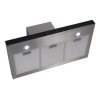 electriQ 90cm Slimline Touch Control Cooker Hood - Stainless Steel