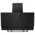 eiQAN90BLTOUCH electriQ 90cm Angled Cooker Hood with Gesture Control - Black