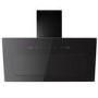 electriQ 90cm Angled Chimney Cooker Hood - Black