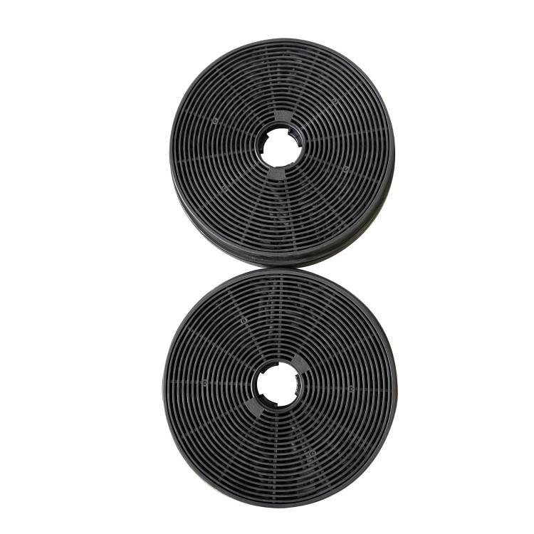 electriQ 90cm Angled Chimney Cooker Hood - Black